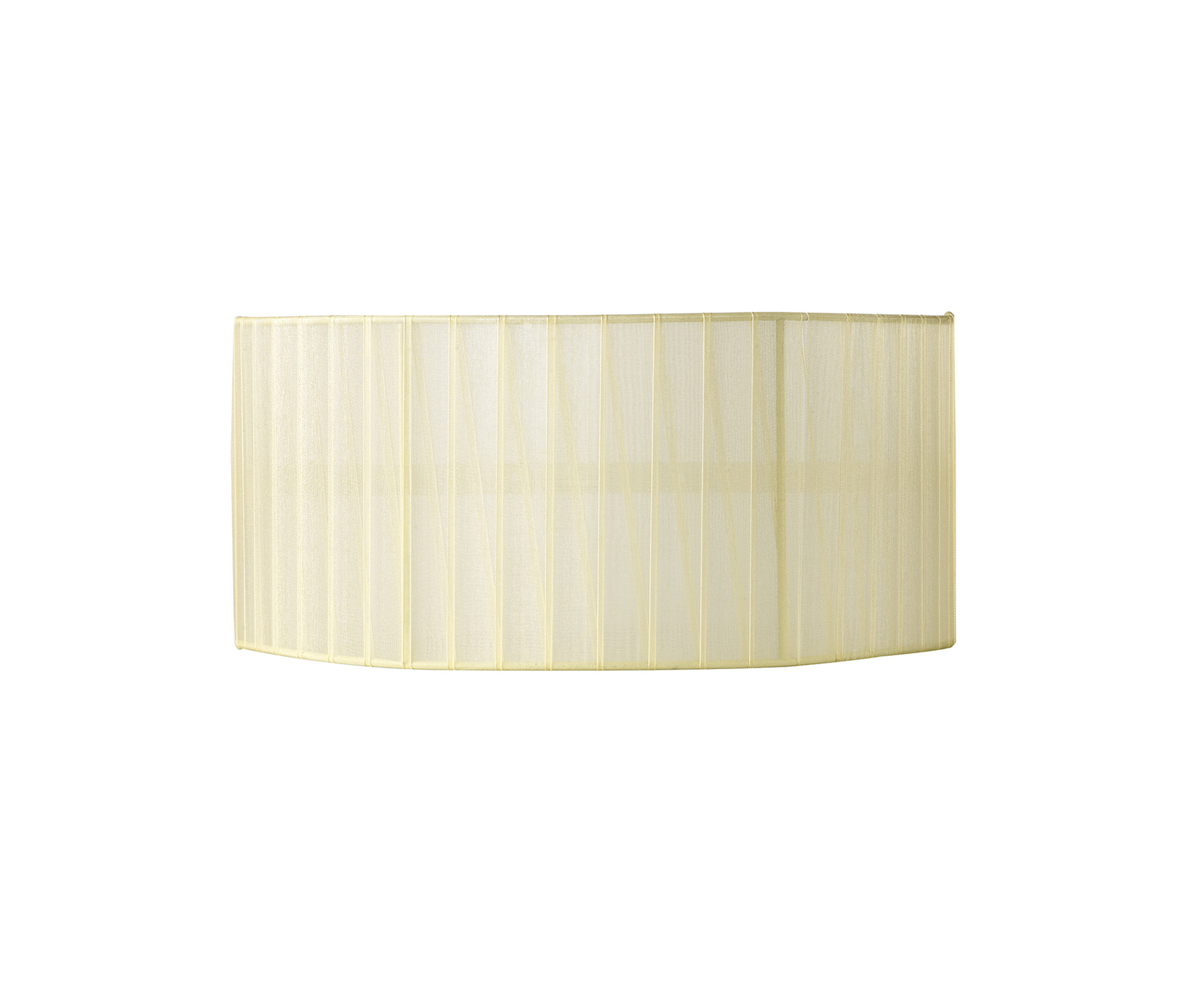 ILS31746CR  Freida Organza Wall Lamp Shade Cream For IL31746/56, 350mmx160mm